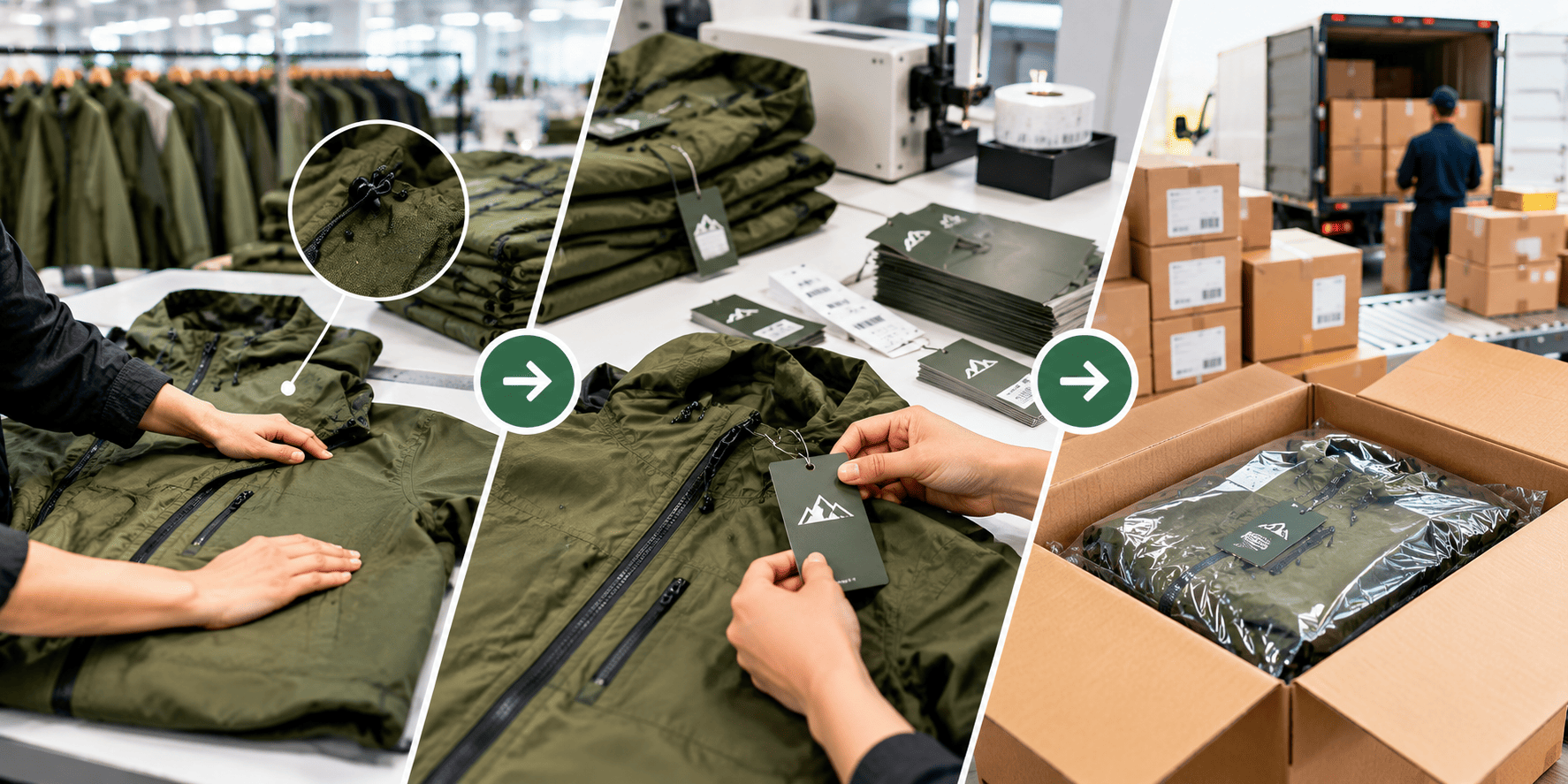 Finishing, Labeling, and Delivery